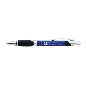 Image of 100 Promotional Robust Pen - Aluminum & Rubber Grip