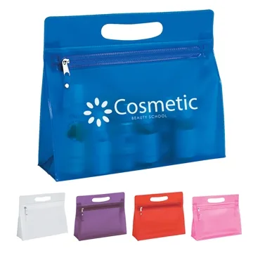 Image of 150 Customized Vanity Bag - PVC & Zippered