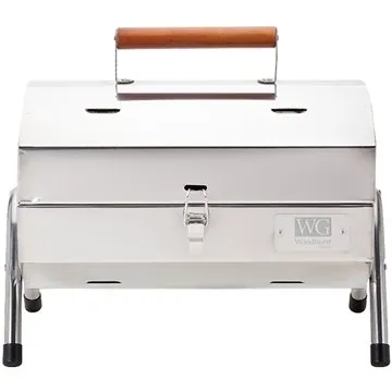 Image of 3 Custom Cambria BBQ Grill - Stainless Steel & Portable