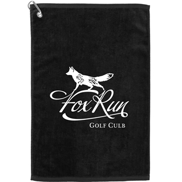 Image of 60 Promotional 16" x 25" Terry Golf Towel - 100% Cotton & ...