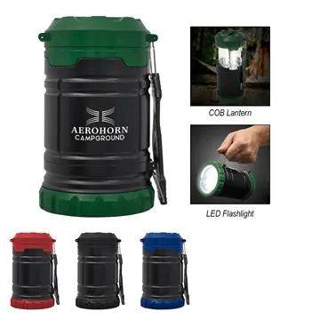 Image of 25 Custom COB Pop-Up Lantern With Handle - Auto Light & Adjustable