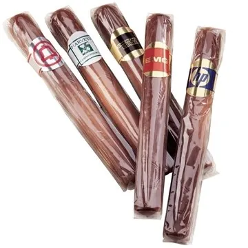 Image of 250 Promotional Chocolate Cigars - Half Moon