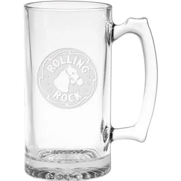 Image of 18 Customized 25 oz Thumbprint Tankard - Deep Etched - Large ...