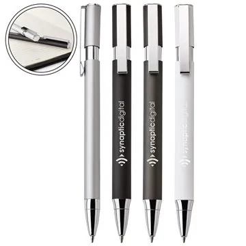 Image of 125 Custom Willow Ballpoint Pen - Aluminum