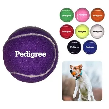 Image of 300 Promotional Toy Tennis Balls - Pet Friendly & Non-Toxic