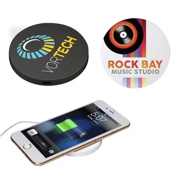 Image of 50 Custom Budget Wireless Charging Pad - FCC Approved & Low ...
