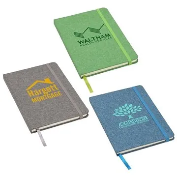 Image of 100 Promotional Revue RPET Textured Journal - Eco-Friendly & ...