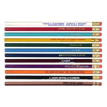 Hex Pioneer Pencil - Brass Ferrule