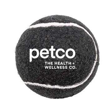 Pet Toy Tennis Ball - Low Bounce & Pet Safe Inks