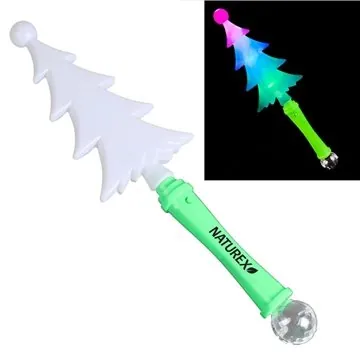 Image of 144 Customized LED Tree Wand - Multi-Color & Holographic
