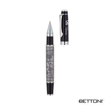 Image of 13 Custom Ferrara Bettoni Rollerball Pen - Chrome Plated