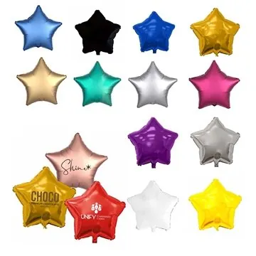 Image of 25 Promotional 17" Star Helium Saver XtraLife Foil Balloons