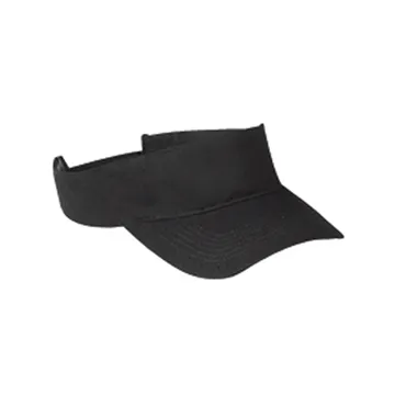 192 Customized Big Accessories Cotton Twill Visor - 3-Panel