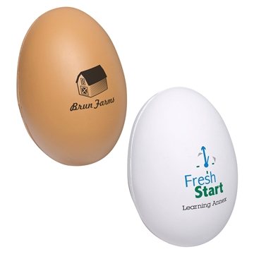 Image of 150 Promotional Egg - Stress Reliever - Polyurethane