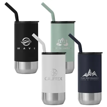 100 Promotional Atlantis - 16 oz Double Wall Tumbler - Stainless ...