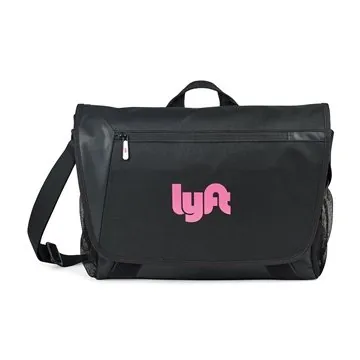 Image of 15 Custom Sawyer Laptop Messenger Bag - 15 inch & Multi-Pocket