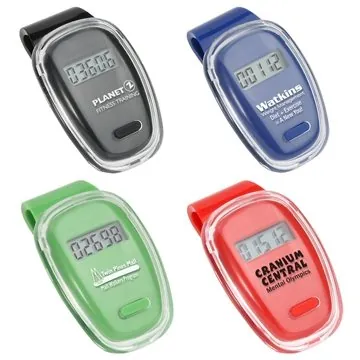 Image of 100 Promotional Fitness First Pedometer - Auto Shutoff