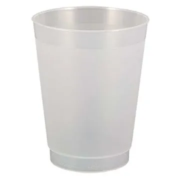 Image of 100 Customized 10 oz Frost-Flex Reusable, Unbreakable Plastic ...