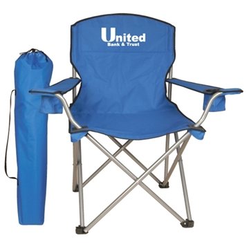 Mega Folding Chair - 330lbs Capacity & Cup Holders