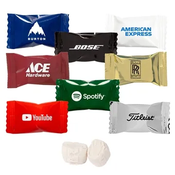 White Buttermints - Peppermint & Individually Wrapped