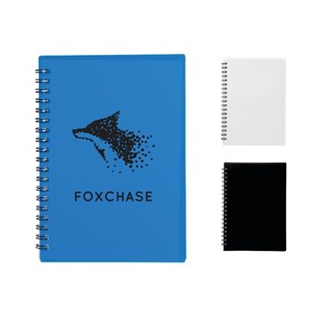 Image of 240 Custom 5" x 7" Duchess Spiral Notebook - Polypropylene
