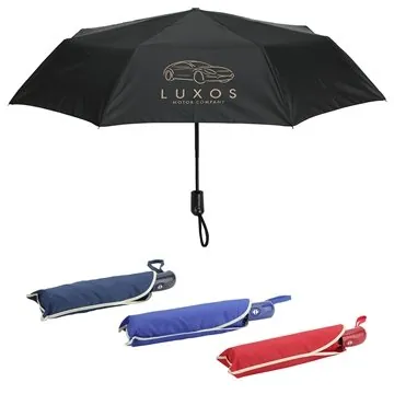 Image of 30 Custom Horizon 44" Arc Auto Open + Close Portable Umbrella - ...