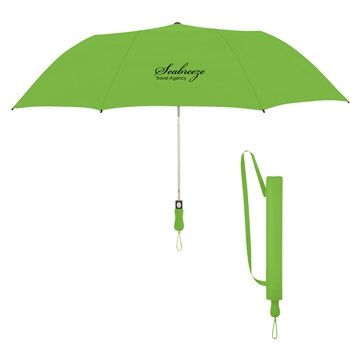 Image of 13 Custom 58" Arc Telescopic Folding Umbrella - Aluminum Frame & ...
