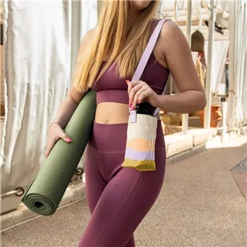 12 Custom Simple Hydration Sling - Canvas Denim - 32oz Capacity