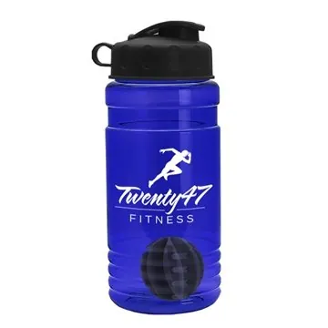 Image of 200 Customized Groove - 20 oz Tritan Shaker bottle with Flip lid ...