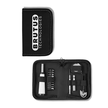 Image of 25 Promotional Zip Exec Tool Kit - 15-Piece & Multi-function