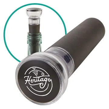 Image of 100 Promotional Air Pump Wine Stopper - Vacuum Seal