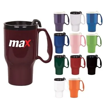 Image of 144 Promotional 16 oz Roadster Mug - Spill Resistant & USA Made