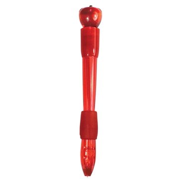 Image of 150 Customized Ballpoint Light Up Apple Pen - Twist Action