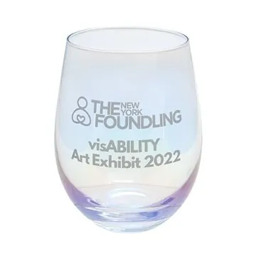 Image of 72 Custom 17 Oz Jeray Stemless Wine Glass - Soda Lime