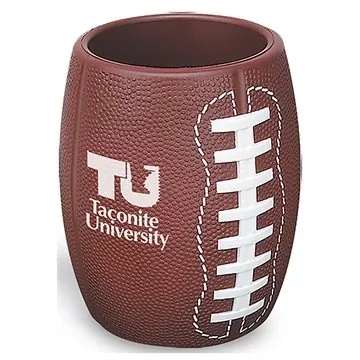 Image of 75 Promotional Football Can Holder - Textured Grip
