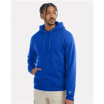 Champion - Unisex Powerblend® Hooded Sweatshirt - Recycled Material