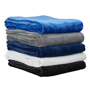 Image of 12 Customized Montreal 60" x 72" Mink Touch Luxury Blanket - ...