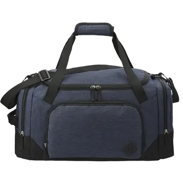 Image of 12 Promotional Graphite 21 Inch Weekender Duffle Bag with Side ...