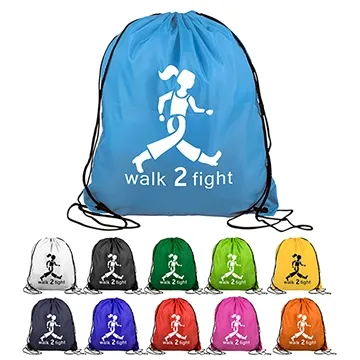 Image of 250 Customized The Graduate - Drawstring Backpack - 210D Polyester