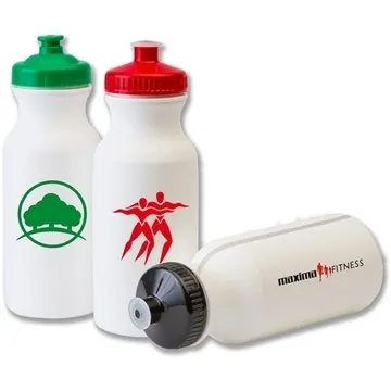 Image of 100 Customized 20 oz Bike Sports Bottle - FDA Approved & Recycled