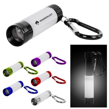 Image of 50 Custom Mini Lantern Flashlight - LED & Carabiner
