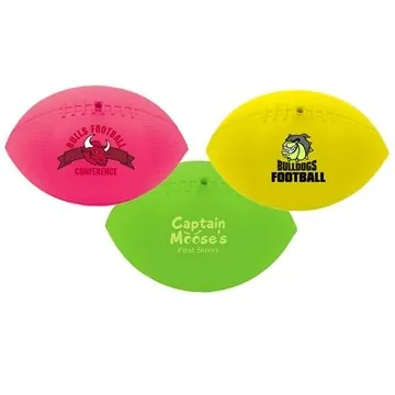 Image of 100 Custom 7" Mini Vinyl Football - Reinflatable
