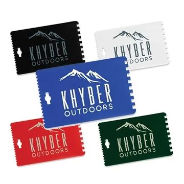 Image of 500 Customized Credit Card Ice Scrapers - Wallet-size & HIPS ...