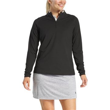 FootJoy Women's Performance Quarter-Zip Pullover - Moisture Wicking & Antimicrobial