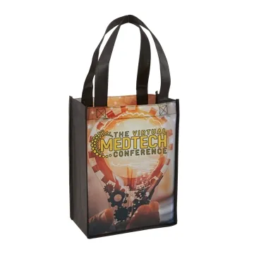 Image of 250 Customized Sublimated Payson Non-Woven Mini Tote (2-sided) - ...