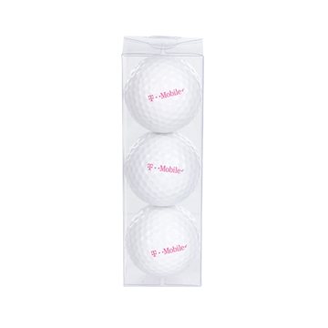 Image of 100 Custom Economy Triple Golf Ball Pack