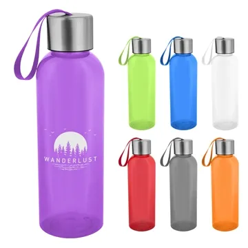 48 Customized 20 oz Jaclyn RPET Bottle - Recycled Materials & BPA ...