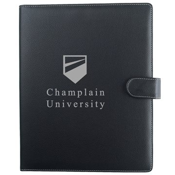 Image of 13 Customized Pebble Grain Portfolio - Polyurethane & Card Holders