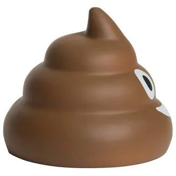 Image of 150 Customized Poo Emoji Stress Reliever - Squeezable