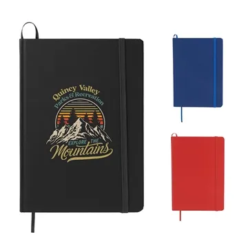 5 x 7 Snap Elastic Closure Notebook - UltraHyde & Ruled Pages